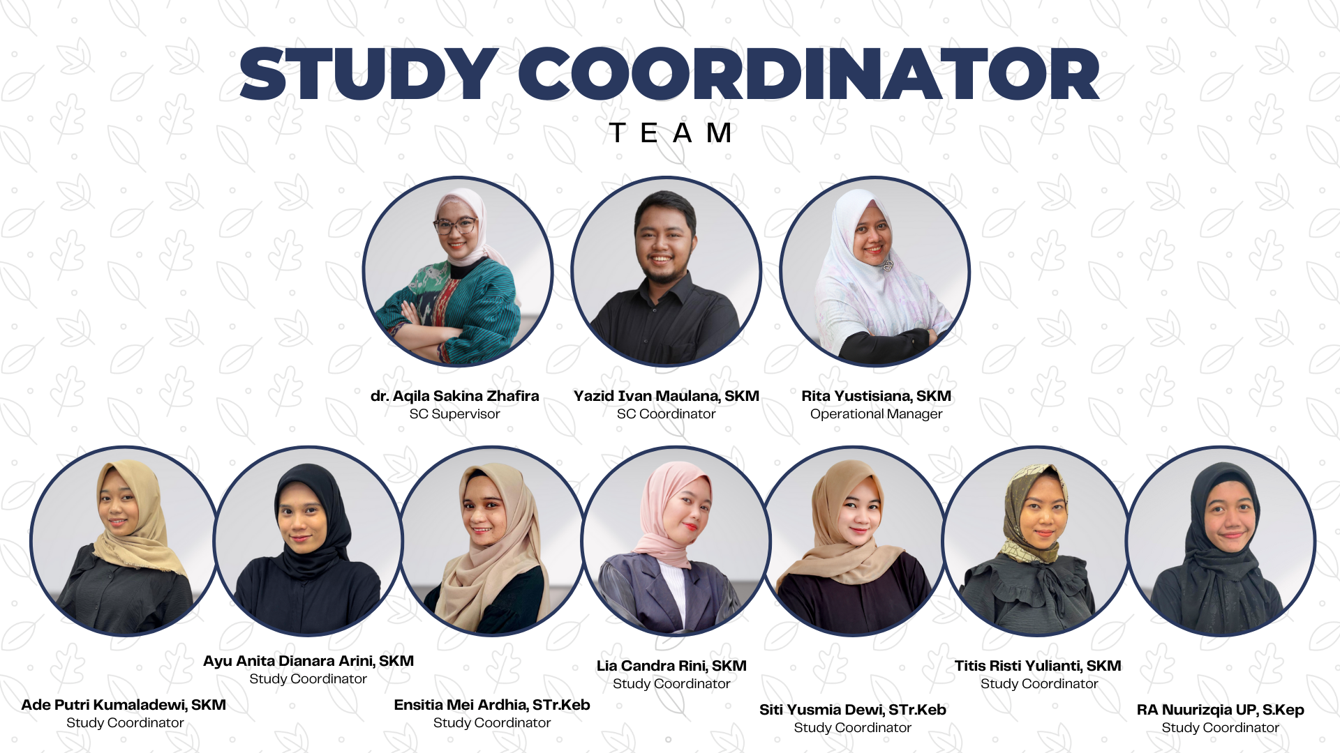 Study Coordinator Team